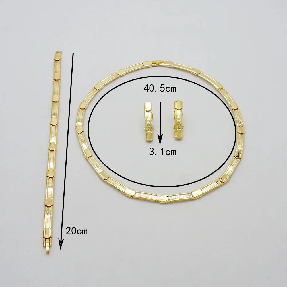 2024 Latest Loop Interlocking Novel Design Necklace Bracelet Ring Earrings Women&