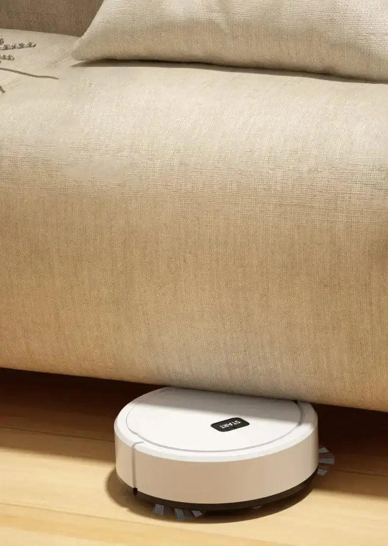 Aspirateur Robot Intelligent 3-en-1 Fully Automatic Sans Fil - Nettoyeur de Sol et Balayage pour un Usage Domestique, Mini Aspirateur Robot. Bantout.prod
