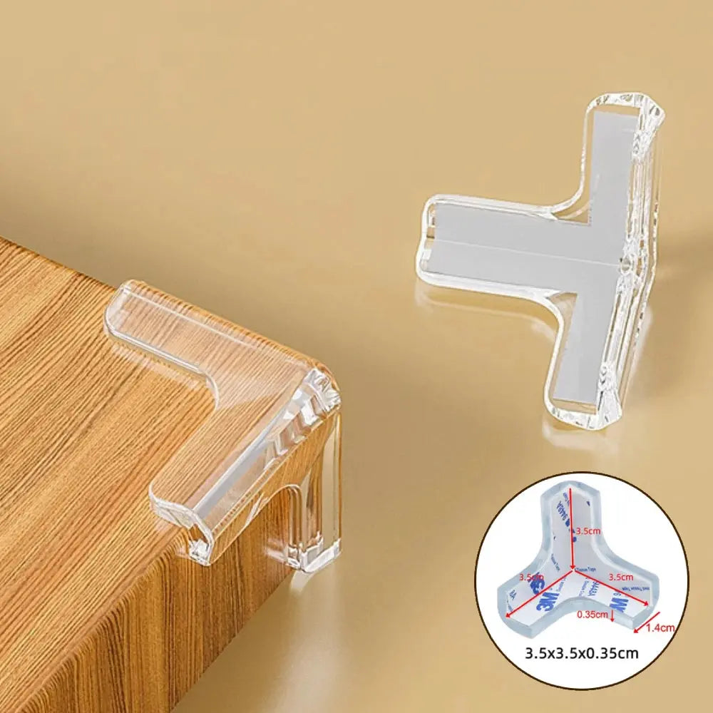 Baby Safety Corner Silicone Protector Table Soft Transparent Children Anti Collision Corner Edge Protection Guards Bantout.prod