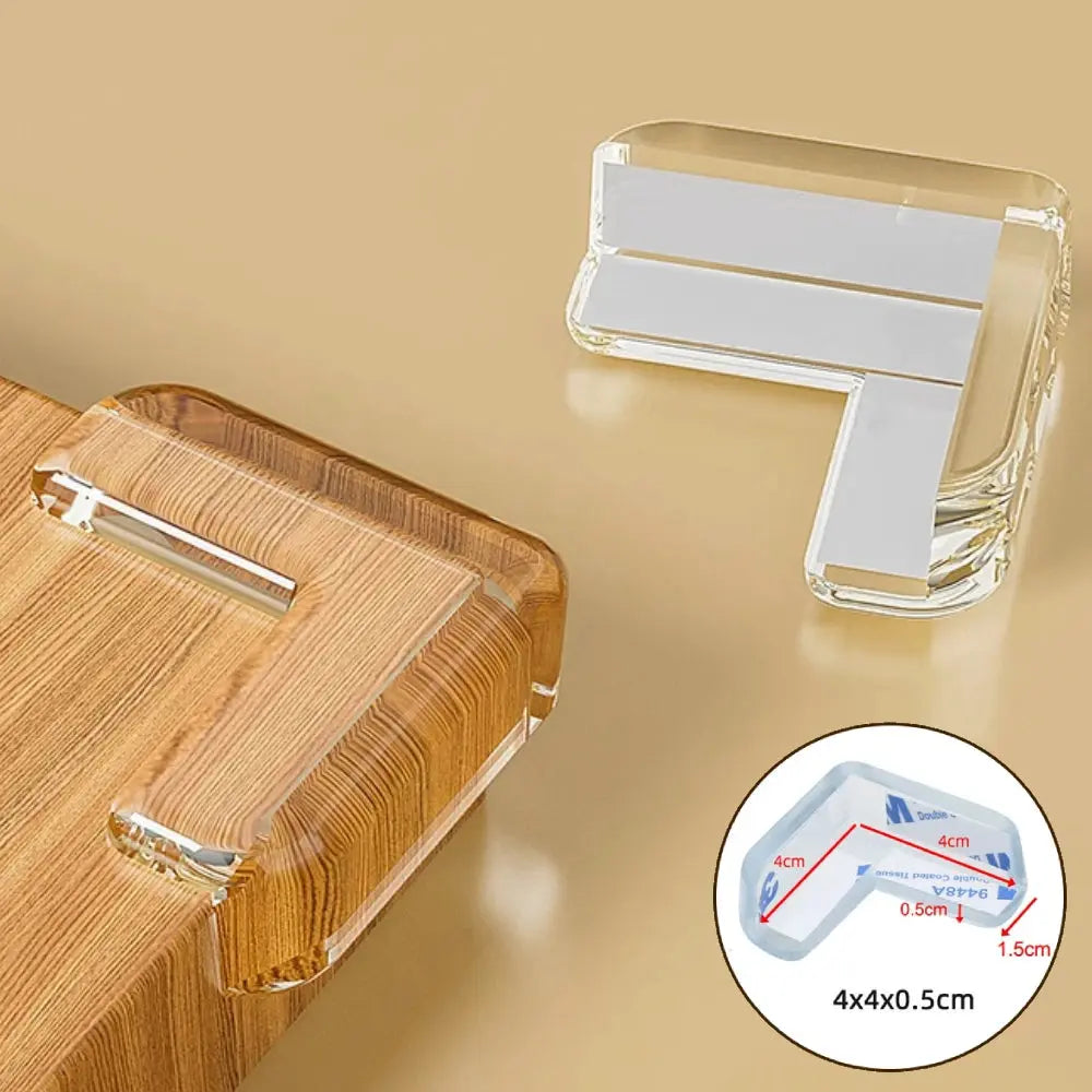 Baby Safety Corner Silicone Protector Table Soft Transparent Children Anti Collision Corner Edge Protection Guards Bantout.prod