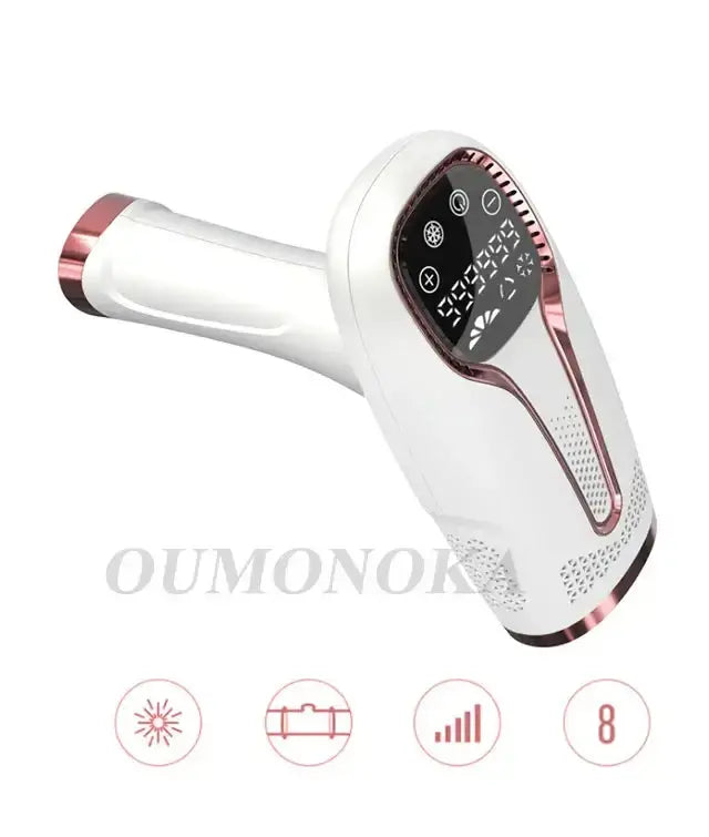 Épilateur laser permanent à 999 999 flashs pour bikini, appareil d&