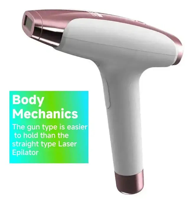 Épilateur laser permanent à 999 999 flashs pour bikini, appareil d&