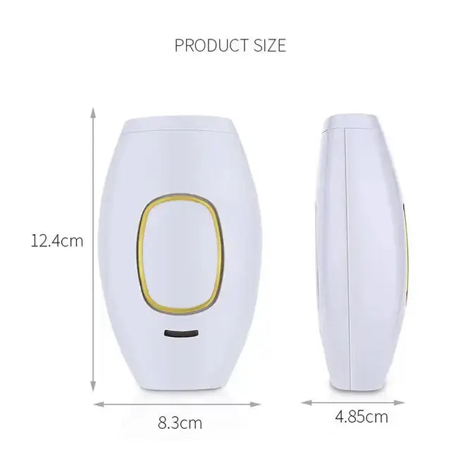 Épilateur laser permanent à 999 999 flashs pour bikini, appareil d&