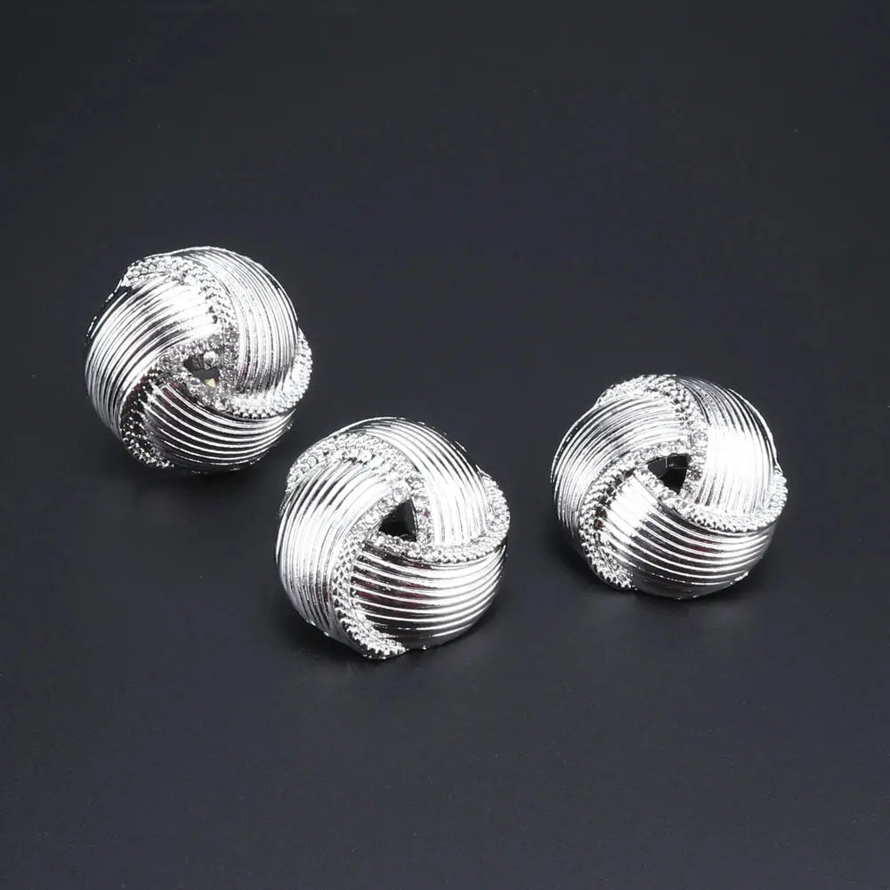 Exquisite Dubai Silver Color Necklace Earrings Set Wedding Accessories Jewelry Set African Women Costume Jewelry Set Bantout.prod