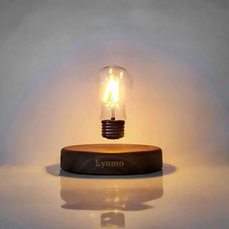 LED Magnetic Levitation Light Floating Glass Desk Lamp Creative Home Office Decoration Night Light Gift Bantout.prod