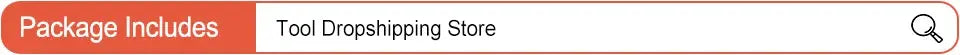 Package includes information for Tool Dropshipping Store.