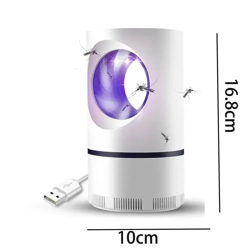 Electric mosquito trap from Xiaomi with blue light, 10x16.8cm, USB powered, effective insect repellent.