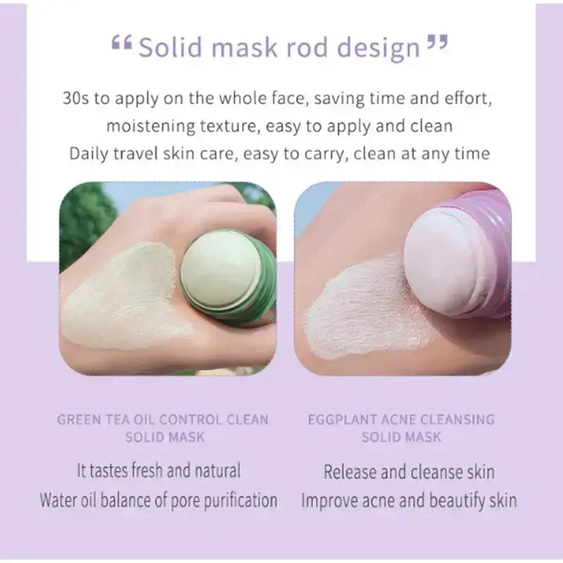 Masque solide au thé vert Bantout.prod