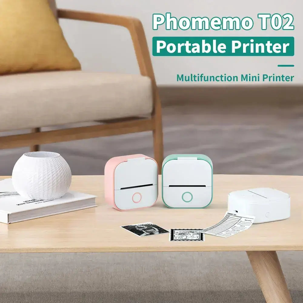 Mini imprimante portable Imprimante thermique de poche Bantout.prod