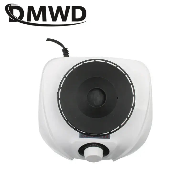Top view of DMWD portable electric dryer with digital timer control, designed for laundry up to 10 kg.