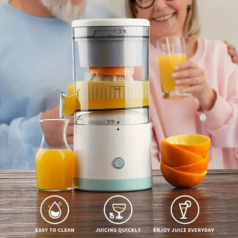 Portable Electric Citrus Juicer USB Charging Orange Juice Squeezer Machine Lemon Fruit Blender Automatic Fresh Squeezing Mixer Bantout.prod