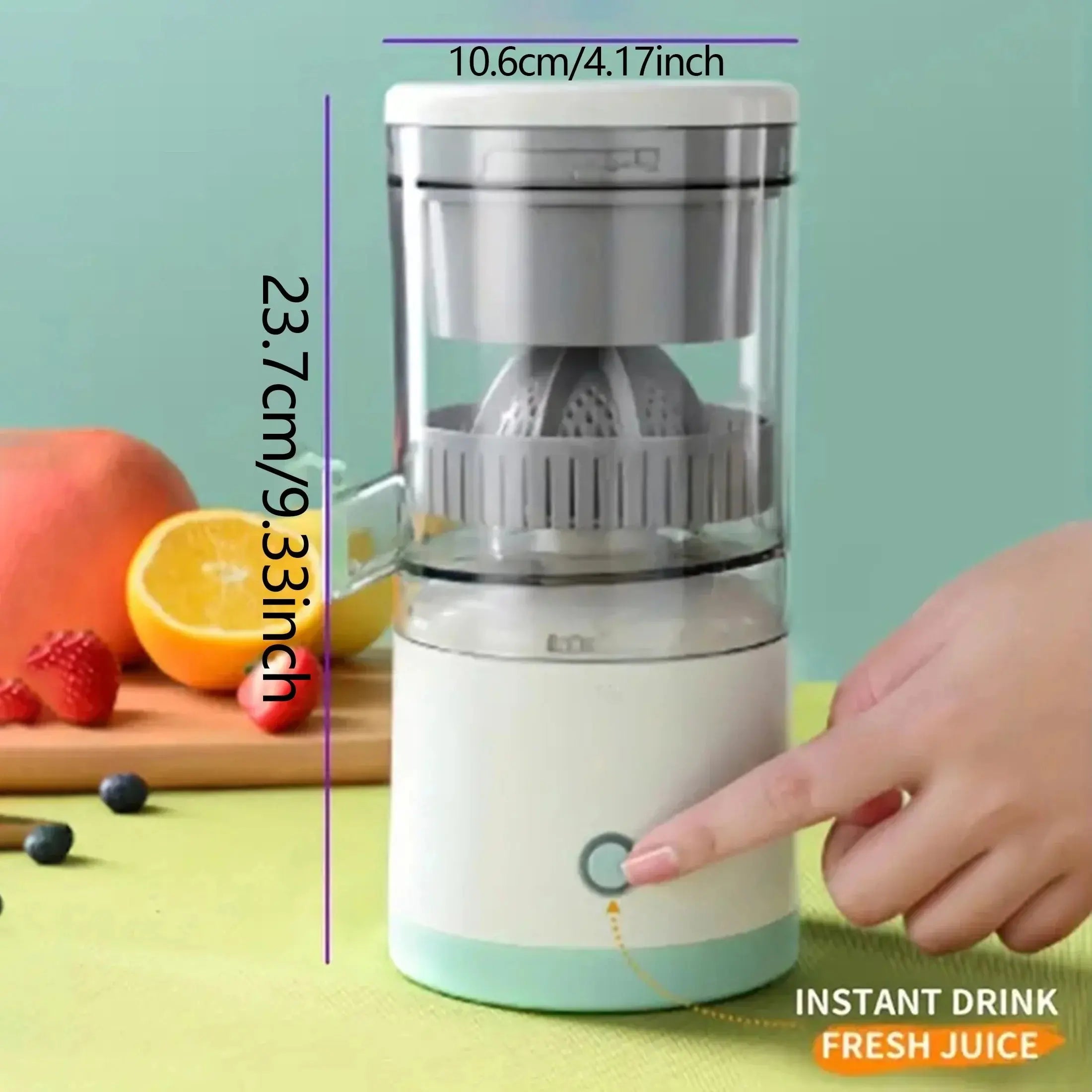 Portable Electric Citrus Juicer USB Charging Orange Juice Squeezer Machine Lemon Fruit Blender Automatic Fresh Squeezing Mixer Bantout.prod