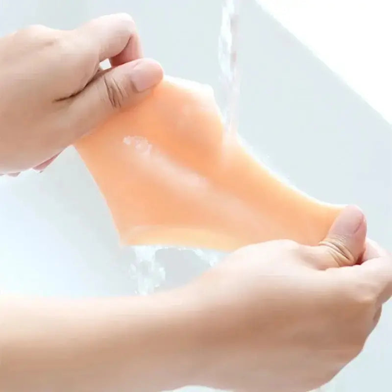 Protège-talon en silicone, coussinets de protection pour épine calcanéenne, pour soulager la fasciite plantaire, la douleur au talon, réduit la pression sur le talon, 1 paire Bantout.prod