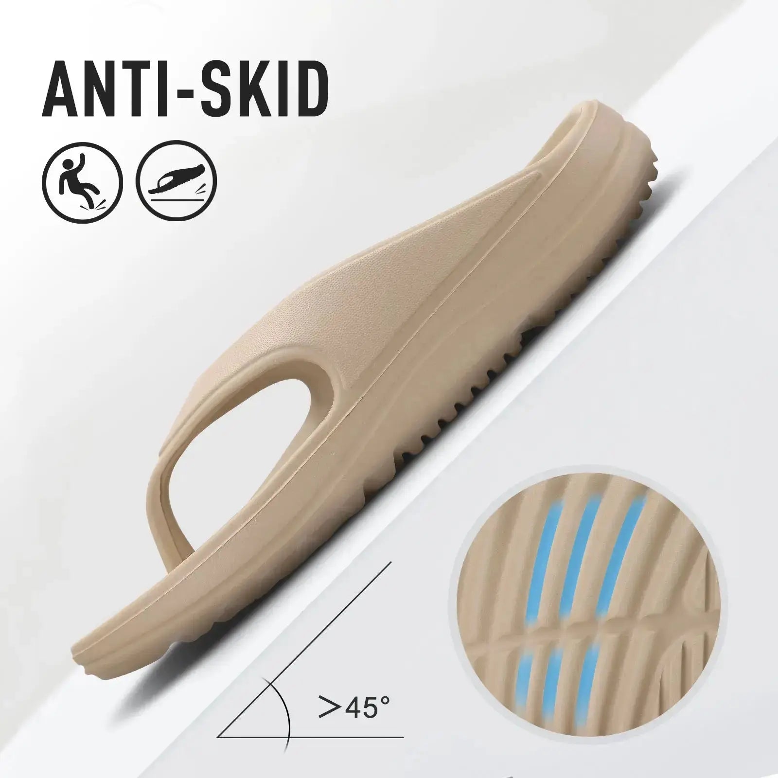 Sandales orthopédiques pour femmes avec semelle anti-dérapante, design moderne et confort optimal.