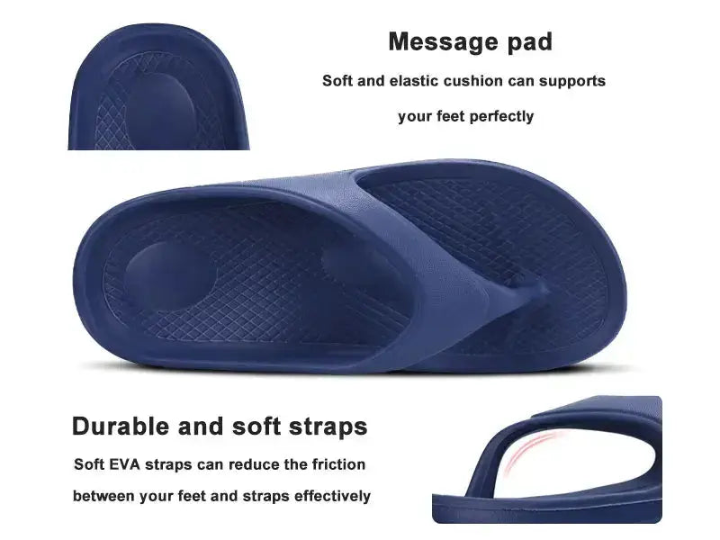 Sandales orthopédiques pour femmes avec coussin élastique et brides en EVA pour un confort optimal.