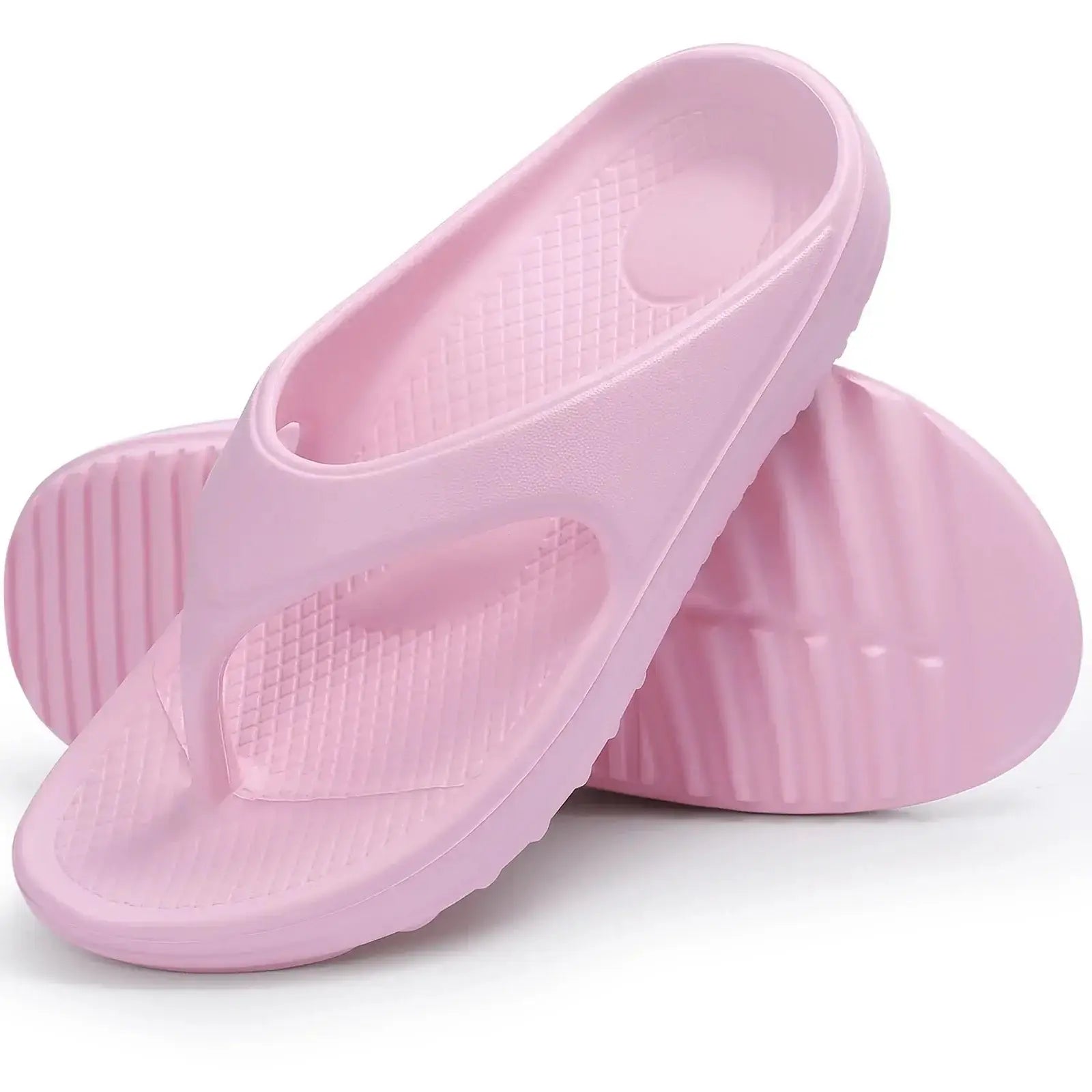 Sandales orthopédiques pour femmes en EVA, rose, modernes, confortables et décontractées.