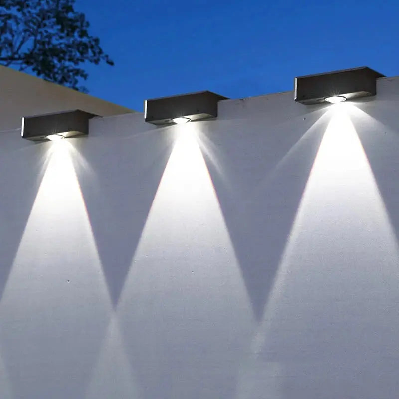 Solar Wall Washing Lamp Waterproof Outdoor LED Wall Light Courtyard Lamp Decorative Balcony Garden Bantout.prod