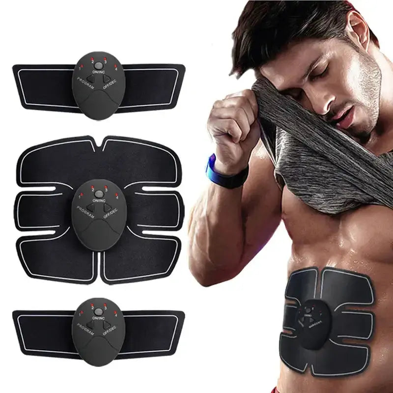 Stimulateur musculaire sans fil EMS, entraîneur intelligent de fitness, entraînement abdominal, autocollants électriques de perte de poids, masseur amincissant pour le corps Bantout.prod