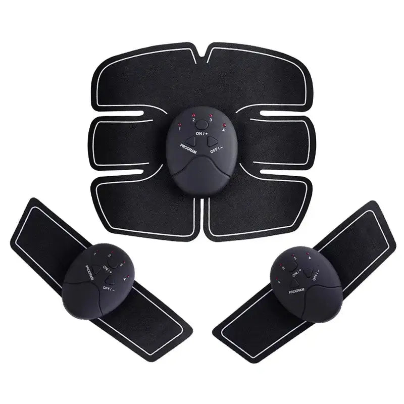 Stimulateur musculaire sans fil EMS, entraîneur intelligent de fitness, entraînement abdominal, autocollants électriques de perte de poids, masseur amincissant pour le corps Bantout.prod