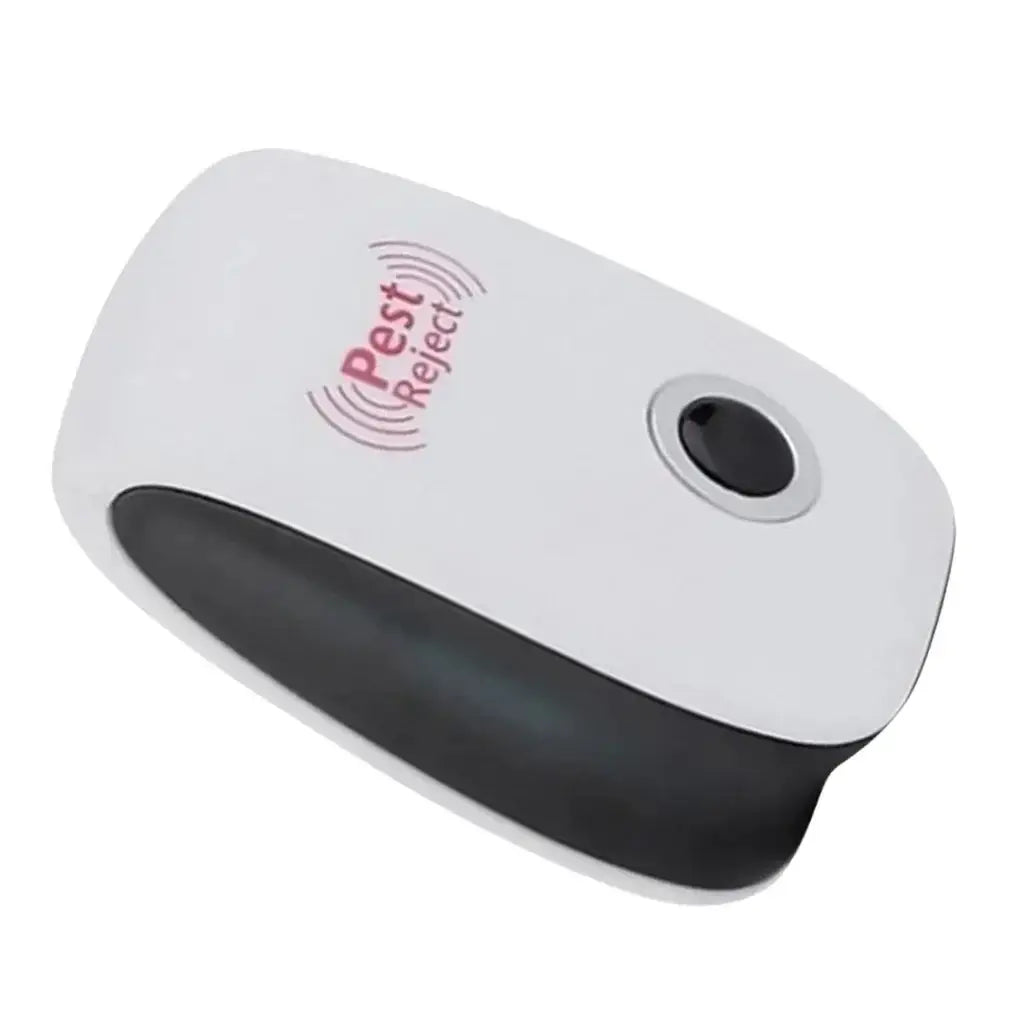 Ultrasonic pest repeller designed to deter mice, cockroaches, and other insects using high-frequency sound.