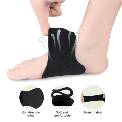 &quot;1 Pair arch support inserts for flat feet – orthopedic foot pads for plantar fasciitis pain relief and high arch cushioning&quot;