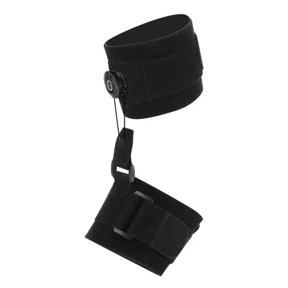 Adjustable plantar fasciitis dorsal night and day splint foot orthosis stabilizer for pain relief.