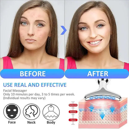 Appareil de massage facial pour le cou et le visage, outil de soins de la peau, lifting et raffermissement Bantout.prod