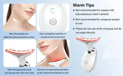 Appareil de massage facial pour le cou et le visage, outil de soins de la peau, lifting et raffermissement Bantout.prod