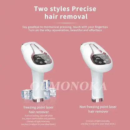 Épilateur laser permanent à 999 999 flashs pour bikini, appareil d&