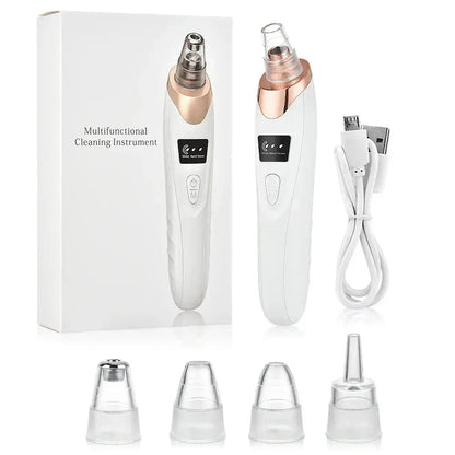 Extracteur de points noirs rechargeable USB avec embouts, nettoyeur facial multifonction DearBeauty.