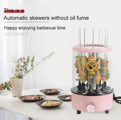 Four électrique brochette rotative automatique barbecue sans fumée gril Bantout.prod
