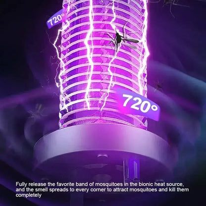 UV Xiomi mosquito lamp with bionic heat source and 720° attraction to eliminate mosquitoes, perfect for indoor use.