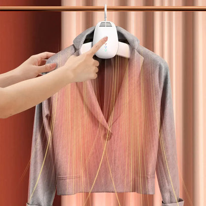 &quot;Mini foldable smart laundry dryer, portable clothes dehumidifier and multifunctional garment hanger for dorms and small spaces&quot;