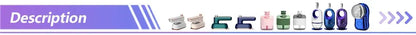 Various home cleaning and organizing products showcased under the word &