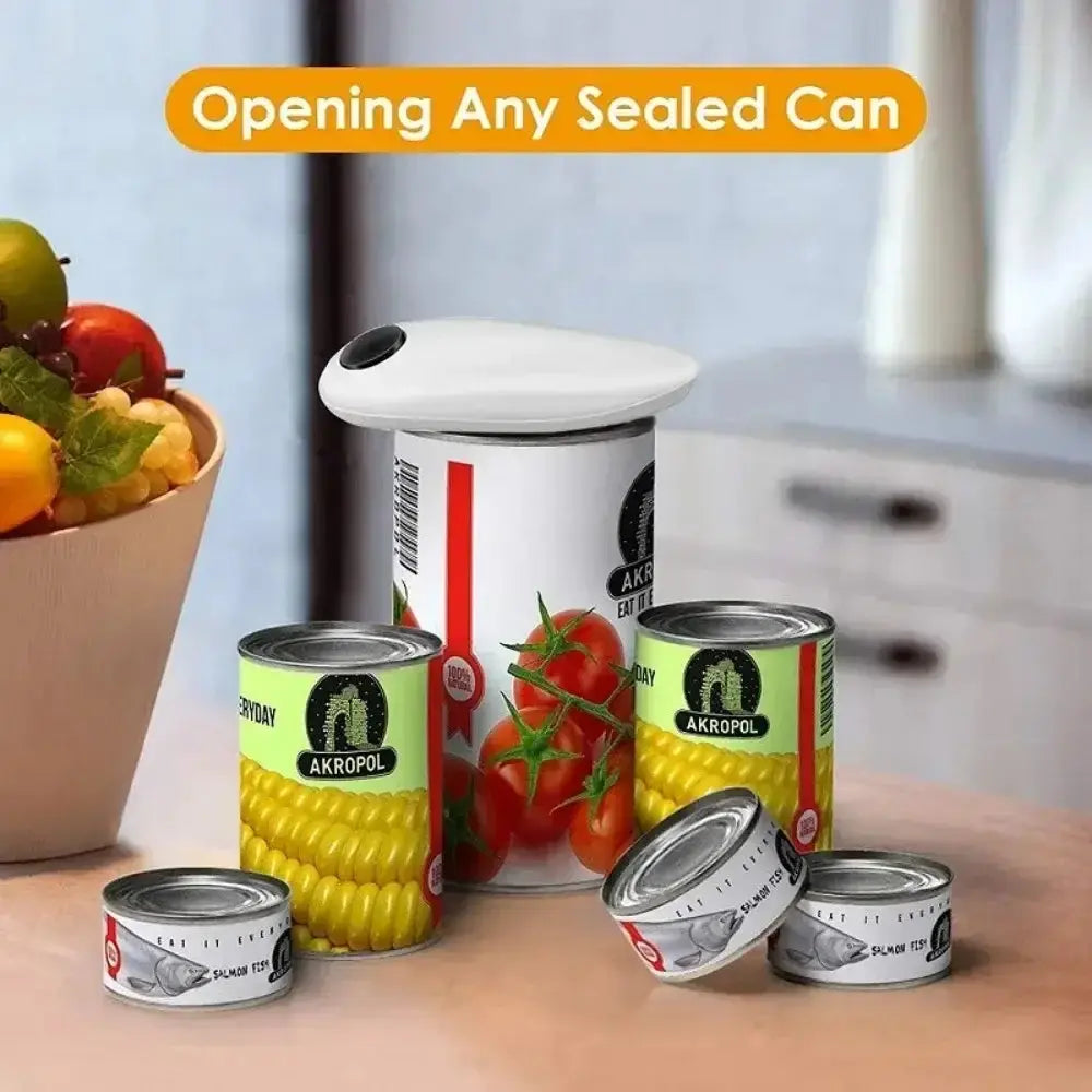 Ouvre-boîte électrique Ouvre-boîte manuel Ouvre-bouteilles Outil de cuisine Pas de bords tranchants Ouvre-bocaux portatifs Gadgets de cuisine Ouvre-boîtes Bantout.prod
