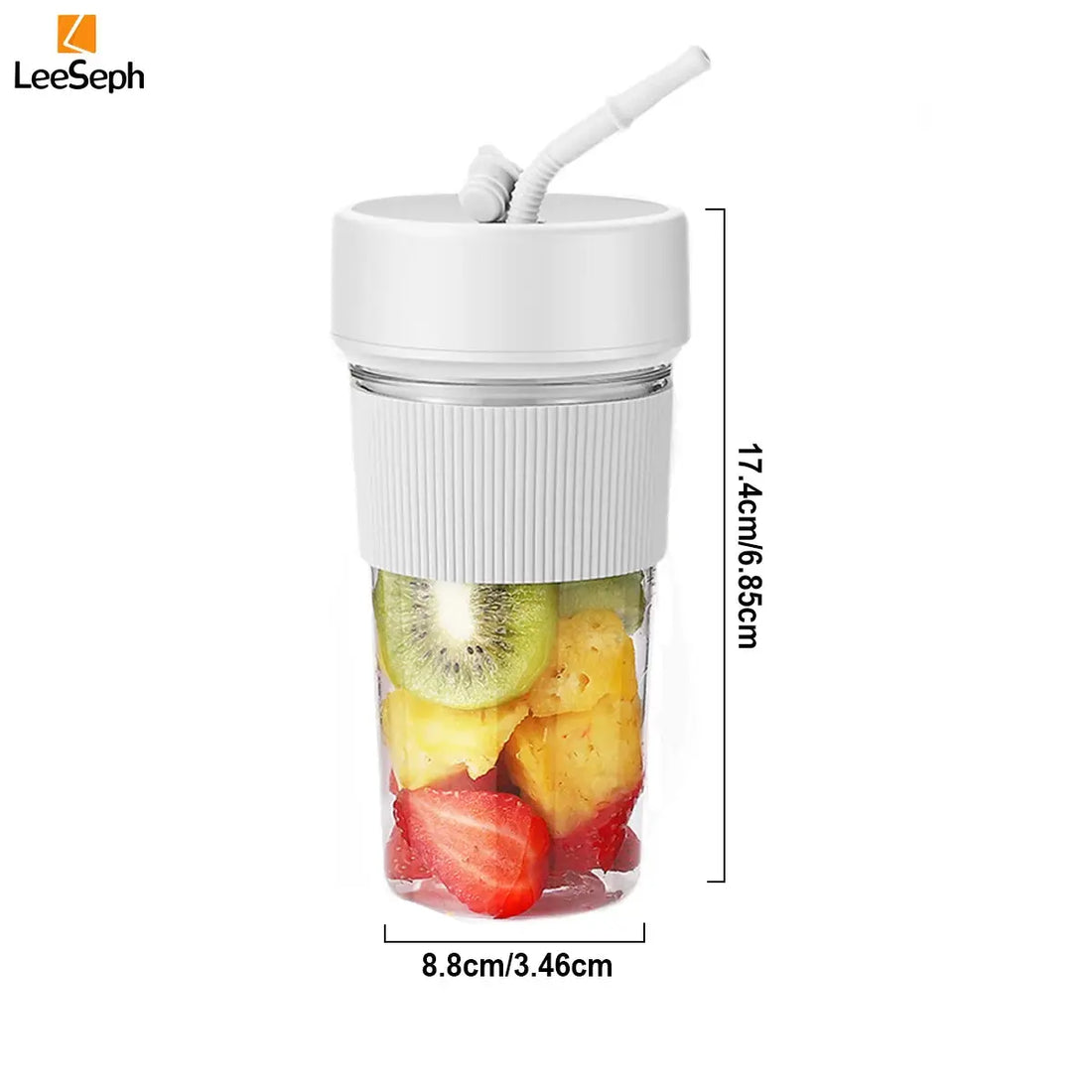 Portable Blender Cup, Electric Juicer Blender, Mini Blender Portable Blender For Shakes and Smoothies, for Home, Gym, Office Bantout.prod
