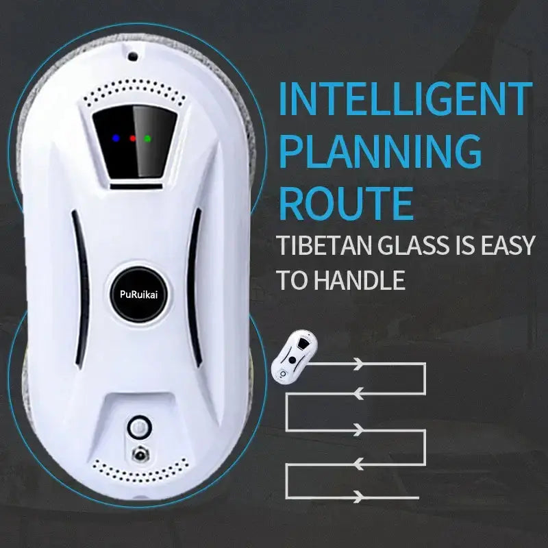 Robot aspirateur ultra fin pour nettoyage de vitres, robot nettoyeur de vitres électrique, nettoyage de vitres, télécommande pour la maison Bantout.prod