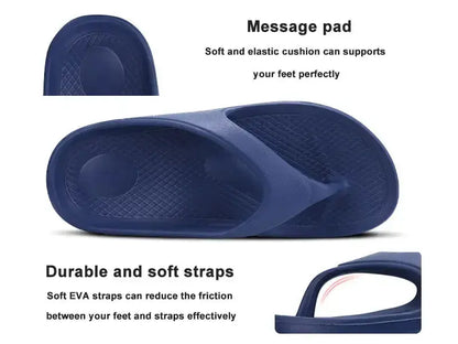 Sandales orthopédiques pour femmes avec coussin élastique et brides en EVA pour un confort optimal.