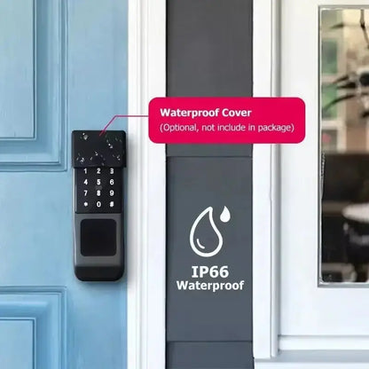 Serrure intelligente WiFi Tuya étanche, double verrouillage par empreinte digitale Bantout.prod
