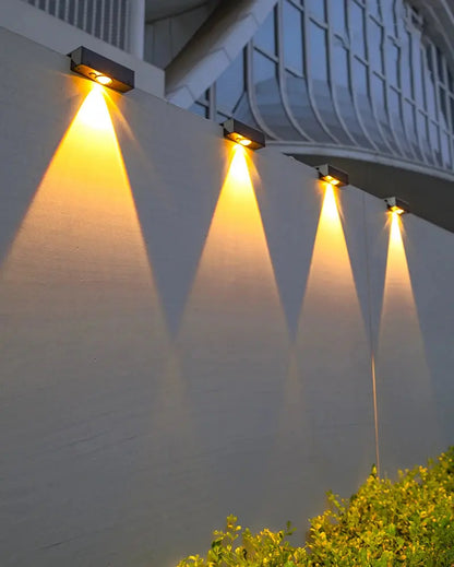 Solar Wall Washing Lamp Waterproof Outdoor LED Wall Light Courtyard Lamp Decorative Balcony Garden Bantout.prod