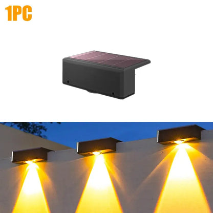 Solar Wall Washing Lamp Waterproof Outdoor LED Wall Light Courtyard Lamp Decorative Balcony Garden Bantout.prod