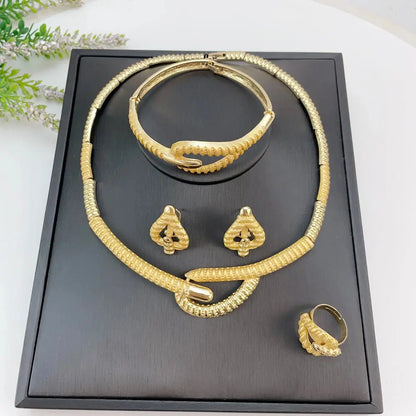 Yuminglai Unique Jewelry Classic Simple  African Fashion Jewelry for Women FHK19949 Bantout.prod